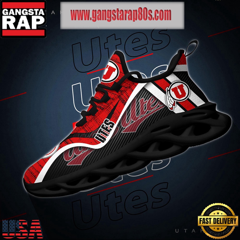 NCAA Utah Utes New Design Max Soul Shoes Running Sneakers