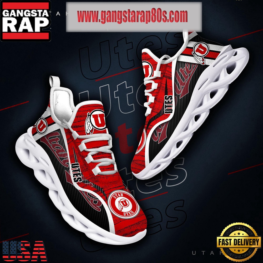 NCAA Utah Utes New Design Max Soul Shoes Running Sneakers NCAA Utah Utes New Design Max Soul Shoes Running Sneakers
