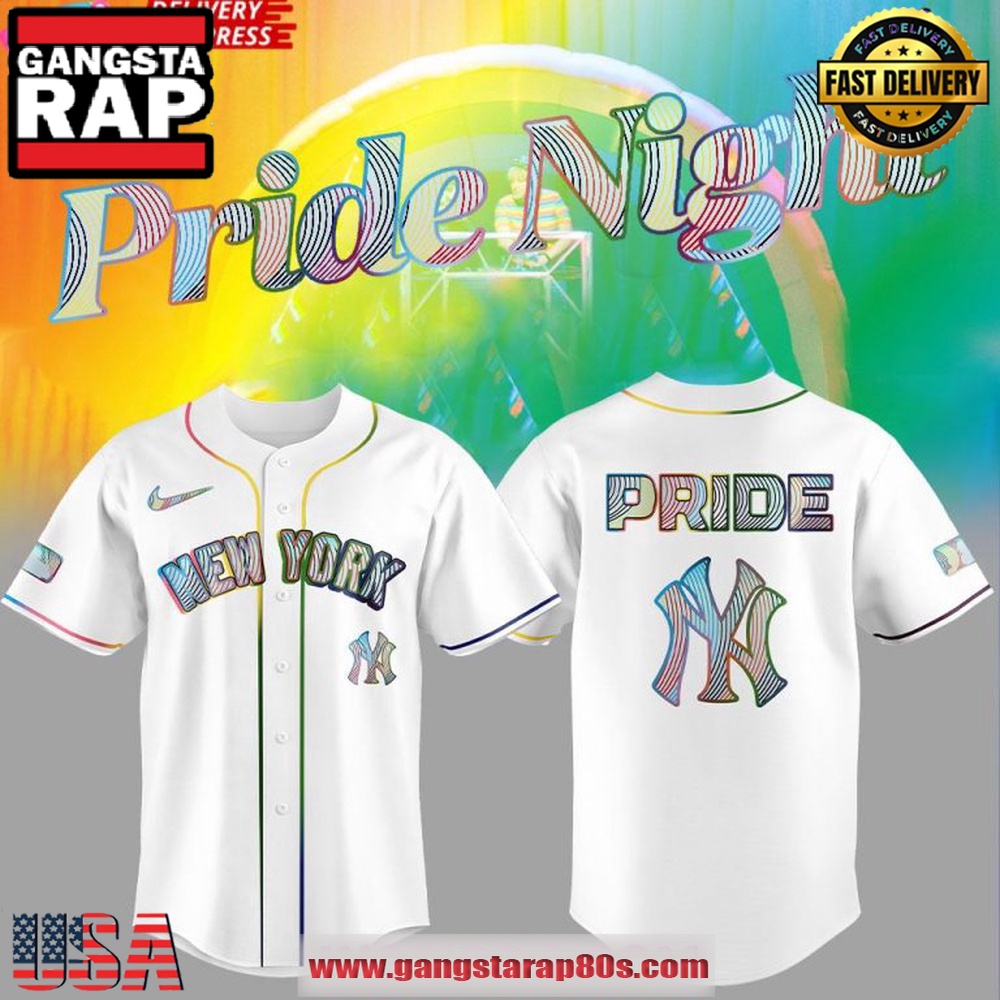 New York Yankees LGBTQ Pride Night 2025 Baseball Jersey Shirt New York Yankees LGBTQ Pride Night 2025 Baseball Jersey Shirt