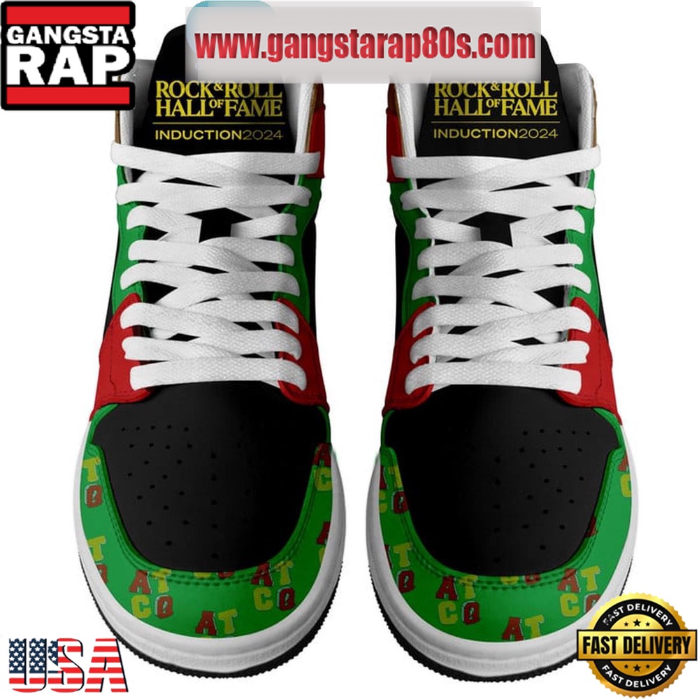NFL A Tribe Call Quest Award Tour Hall Of Fame Rock And Roll Air Jordan 1 Sneakers Shoes