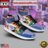 NFL Bad Bunny Ojitos Lindos Black Design Air Jordan 1 Sneakers Shoes