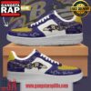 NFL Baltimore Ravens Custom Name Air Force 1 Running Sneakers Shoes 3 NFL Baltimore Ravens Custom Name Air Force 1 Running Sneakers Shoes