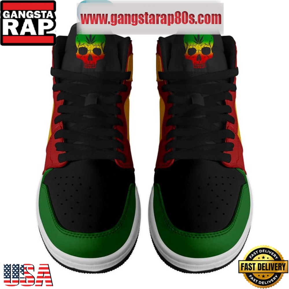 Bob Marley One Love Of Reggae Era Air Jordan 1 Sneakers Shoes