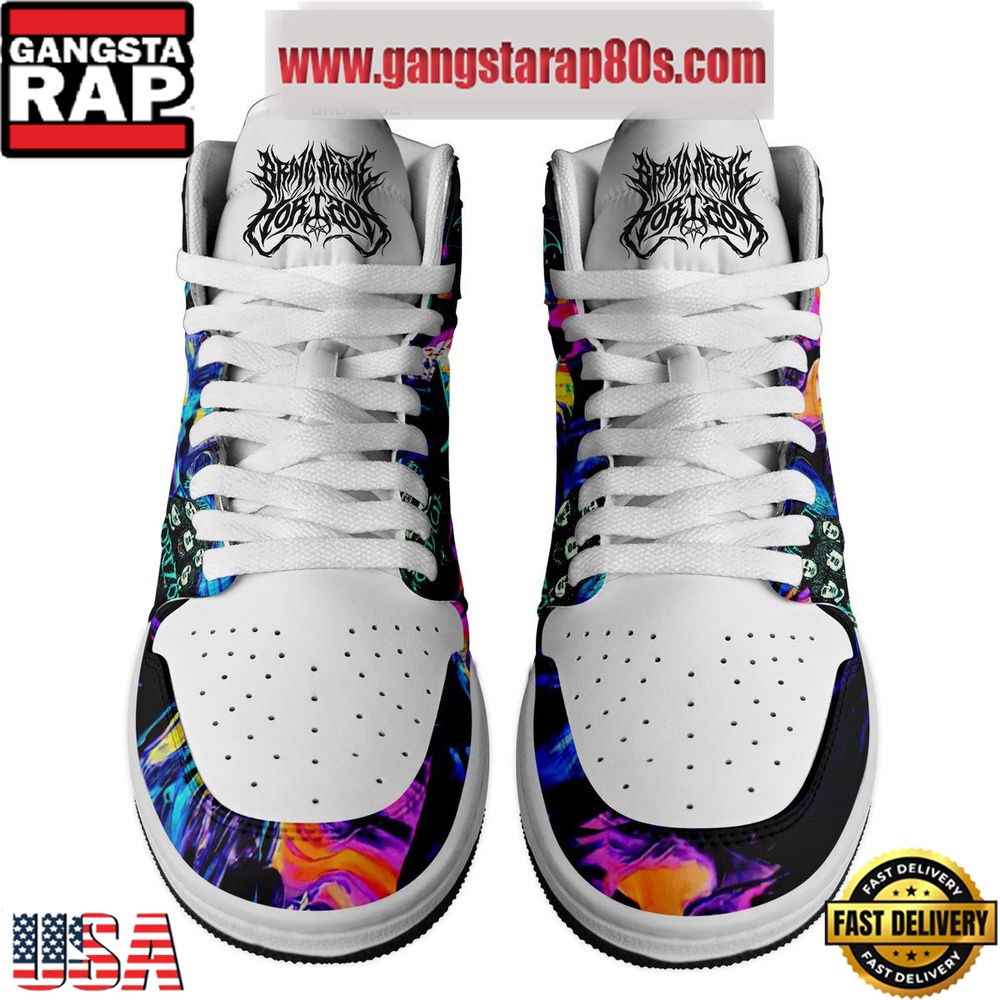 NFL Bring Me The Horizon Love Umbrella Air Jordan 1 Sneakers Shoes