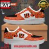 NFL Cincinnati Bengals Custom Name Air Force 1 Running Sneakers Shoes 2 NFL Cincinnati Bengals Custom Name Air Force 1 Running Sneakers Shoes