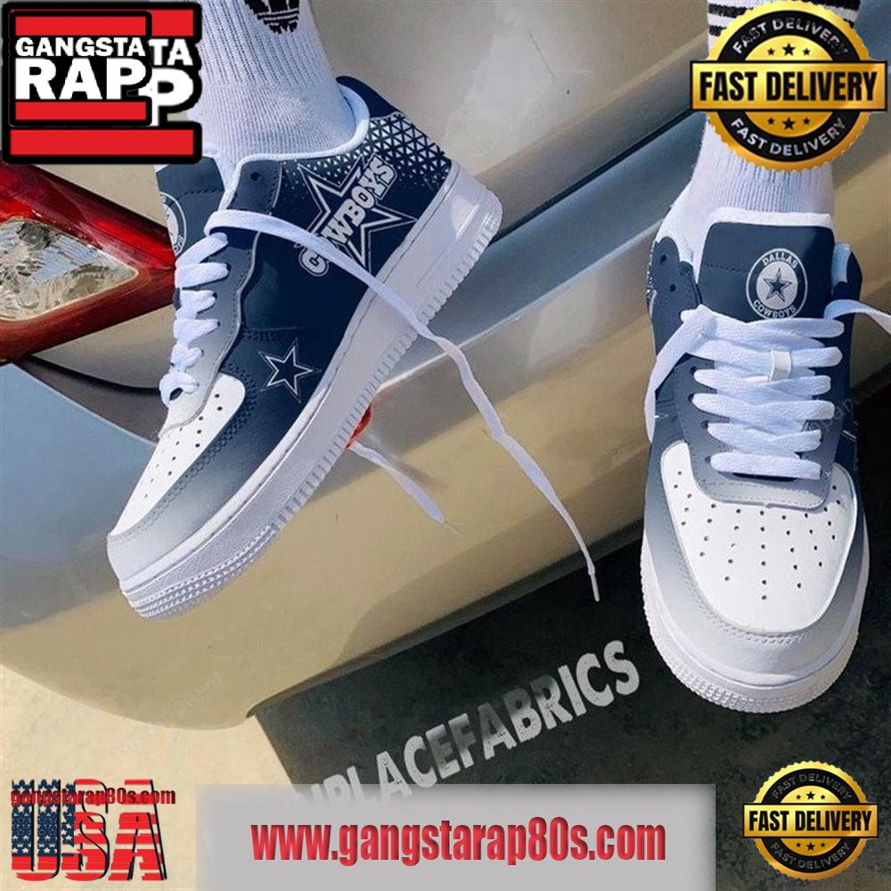 NFL Dallas Cowboys Air Force 1 Shoes Sneaker For Men Women NFL Dallas Cowboys Air Force 1 Shoes Sneaker For Men Women