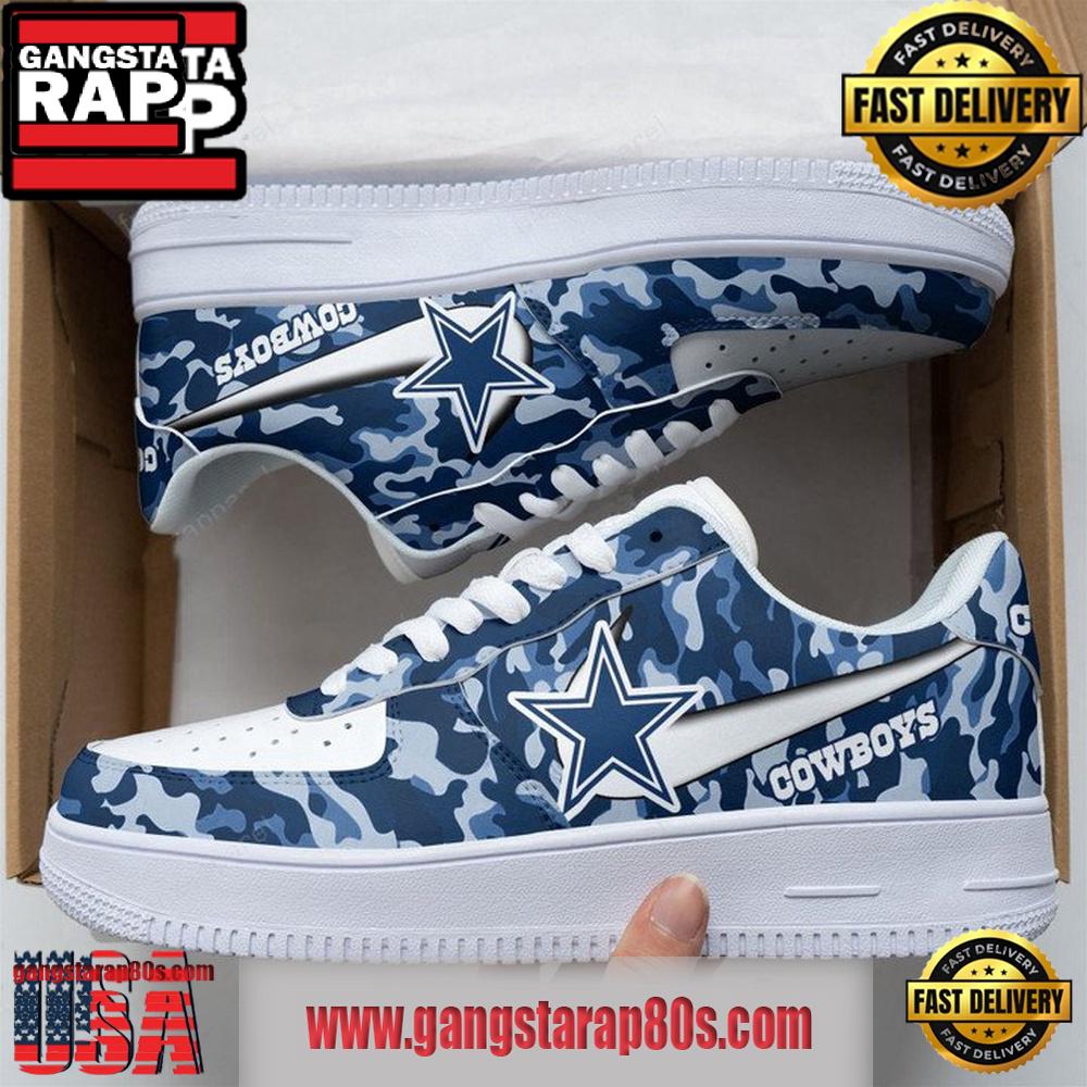 NFL Dallas Cowboys Air Force 1 Sneaker Shoes Custom For Men Women