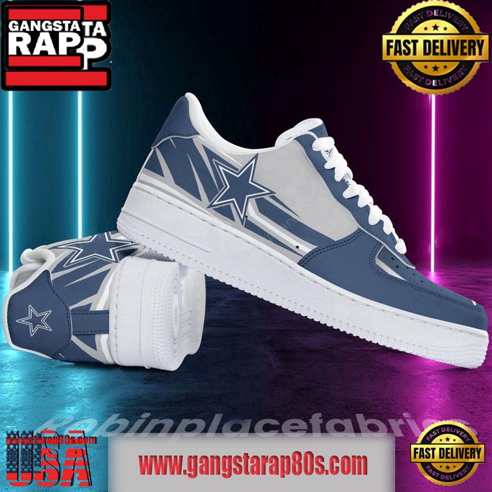 NFL Dallas Cowboys Air Force 1 Sneaker Shoes V1 Custom For Men Women