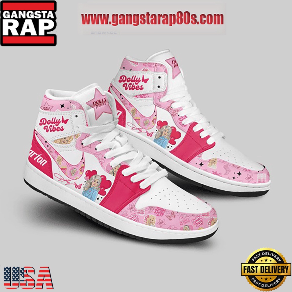 NFL Dolly Parton Love Air Jordan 1 Sneakers Shoes