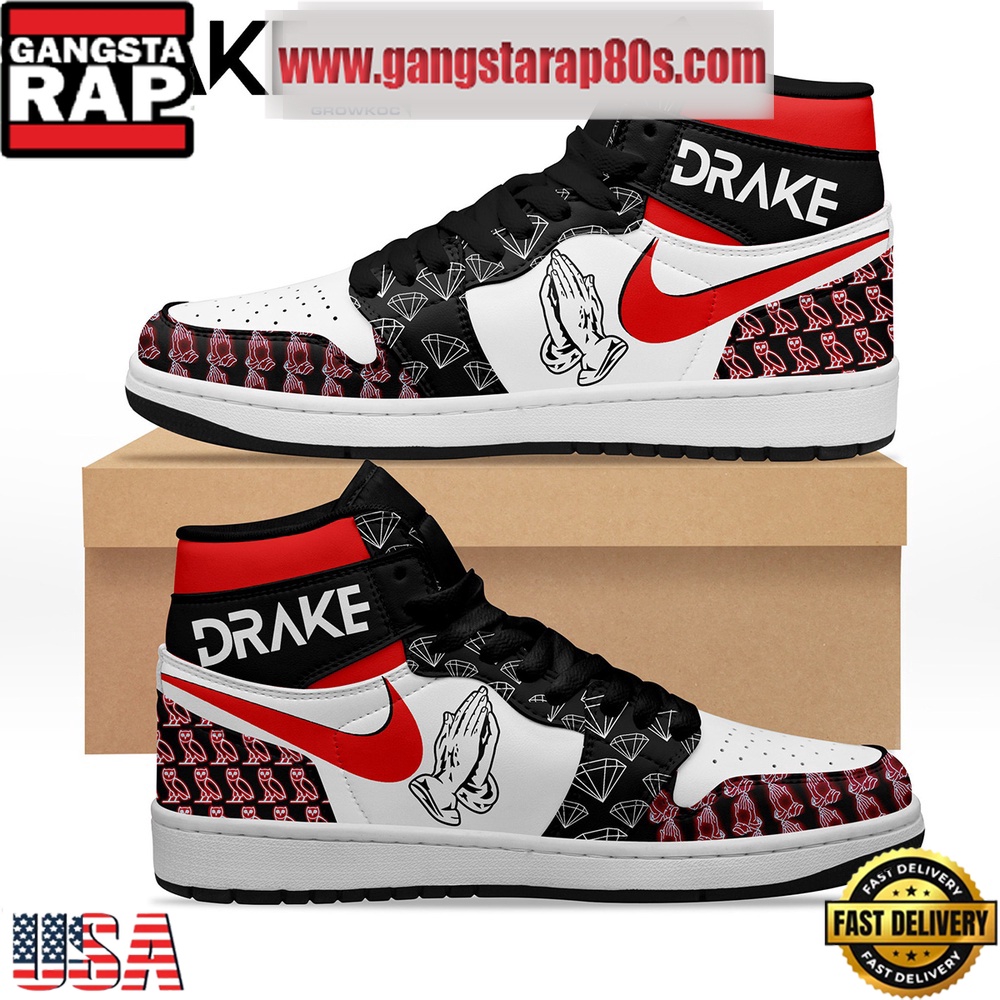NFL Drake Loyal Fan Air Jordan 1 Sneakers Shoes Sneaker