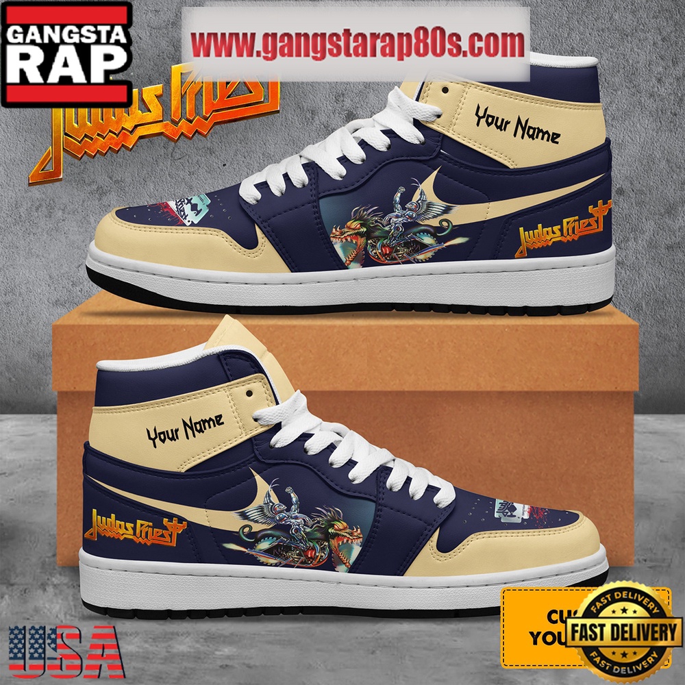 NFL Judas Priest The Serpent And The King Personalized Air Jordan 1 Sneakers Shoes