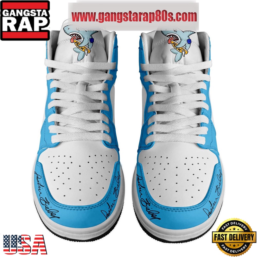 NFL Justin Bieber Drew Air Jordan 1 Sneakers Shoes