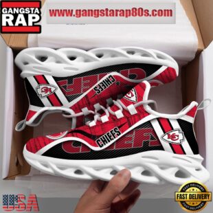 NFL Kansas City Chiefs Unique Design Max Soul Shoes Running Sneakers