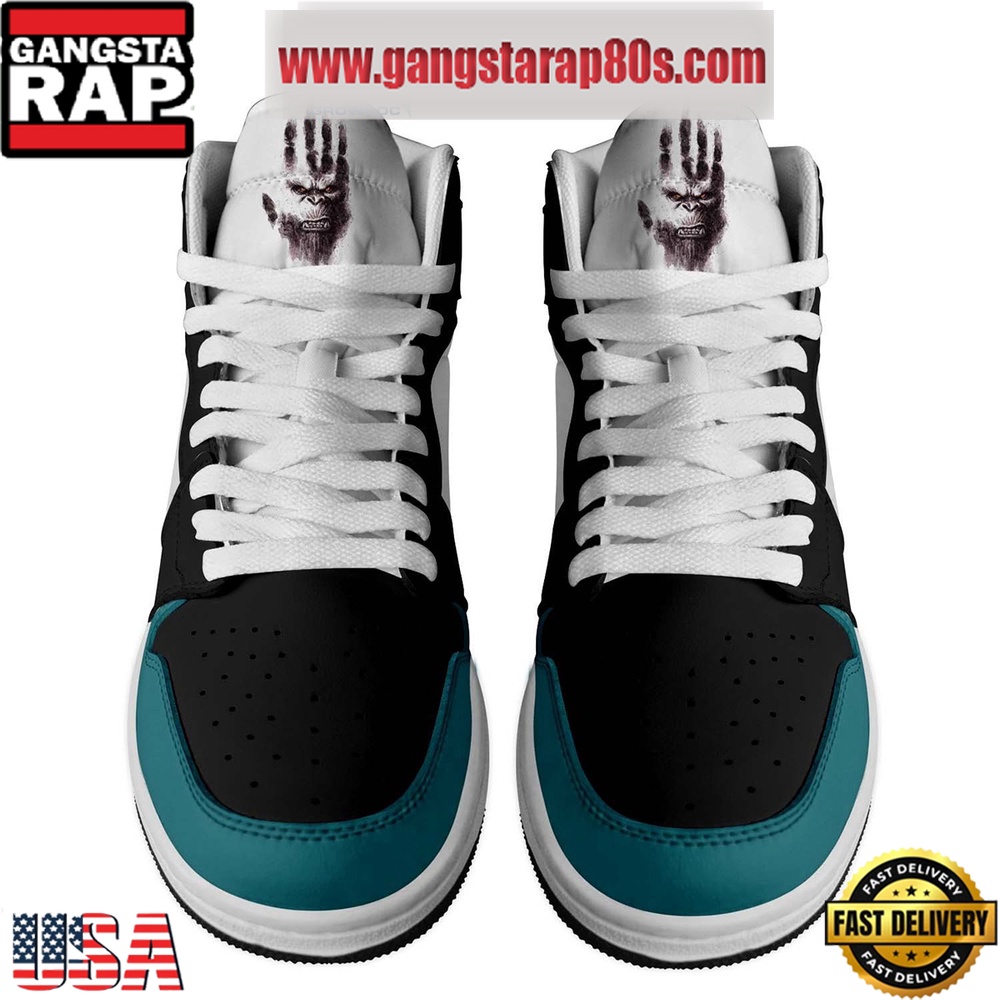 NFL Kong The Great Protector Fan Air Jordan 1 Sneakers Shoes