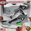 NFL Las Vegas Raiders Personalized Air Jordan 13 Sport Shoes 5 NFL Las Vegas Raiders Personalized Air Jordan 13 Sport Shoes