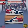 New England Patriots Personalized Air Jordan 1 Sneakers Shoes 3 NFL New England Patriots Personalized Air Jordan 1 Sneakers Shoes