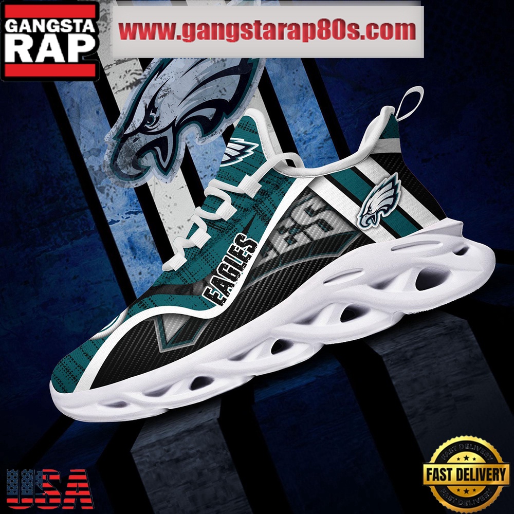 NFL Philadelphia Eagles Unique Design Max Soul Shoes Running Sneakers NFL Philadelphia Eagles Unique Design Max Soul Shoes Running Sneakers