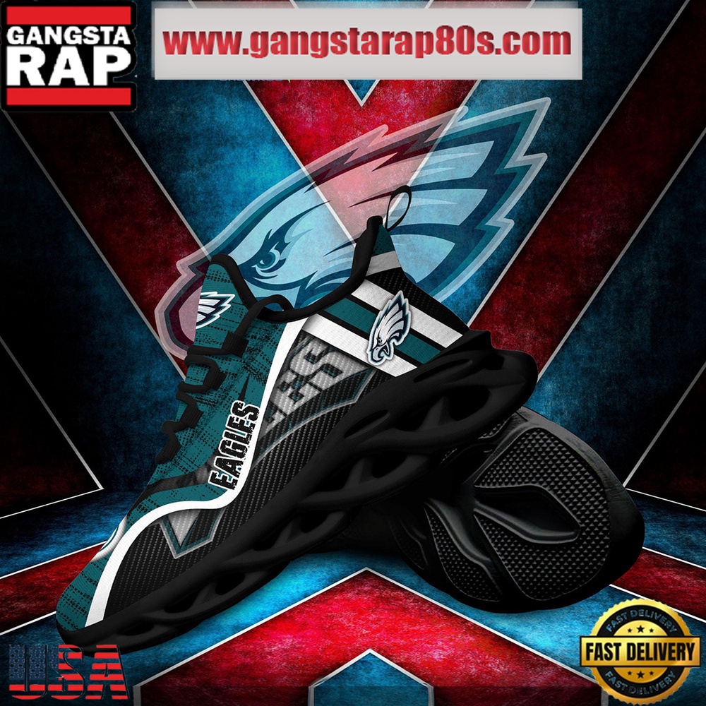 NFL Philadelphia Eagles Unique Design Max Soul Shoes Running Sneakers NFL Philadelphia Eagles Unique Design Max Soul Shoes Running Sneakers