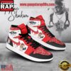 Tupac Shakur Only God Can Judge Me Black Lace Air Jordan 1 Sneakers Shoes 3 NFL Tupac Shakur Only God Can Judge Me Black Lace Air Jordan 1 Sneakers Shoes