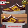 NFL Washington Commanders Custom Name Air Force 1 Running Sneakers Shoes 3 NFL Washington Commanders Custom Name Air Force 1 Running Sneakers Shoes