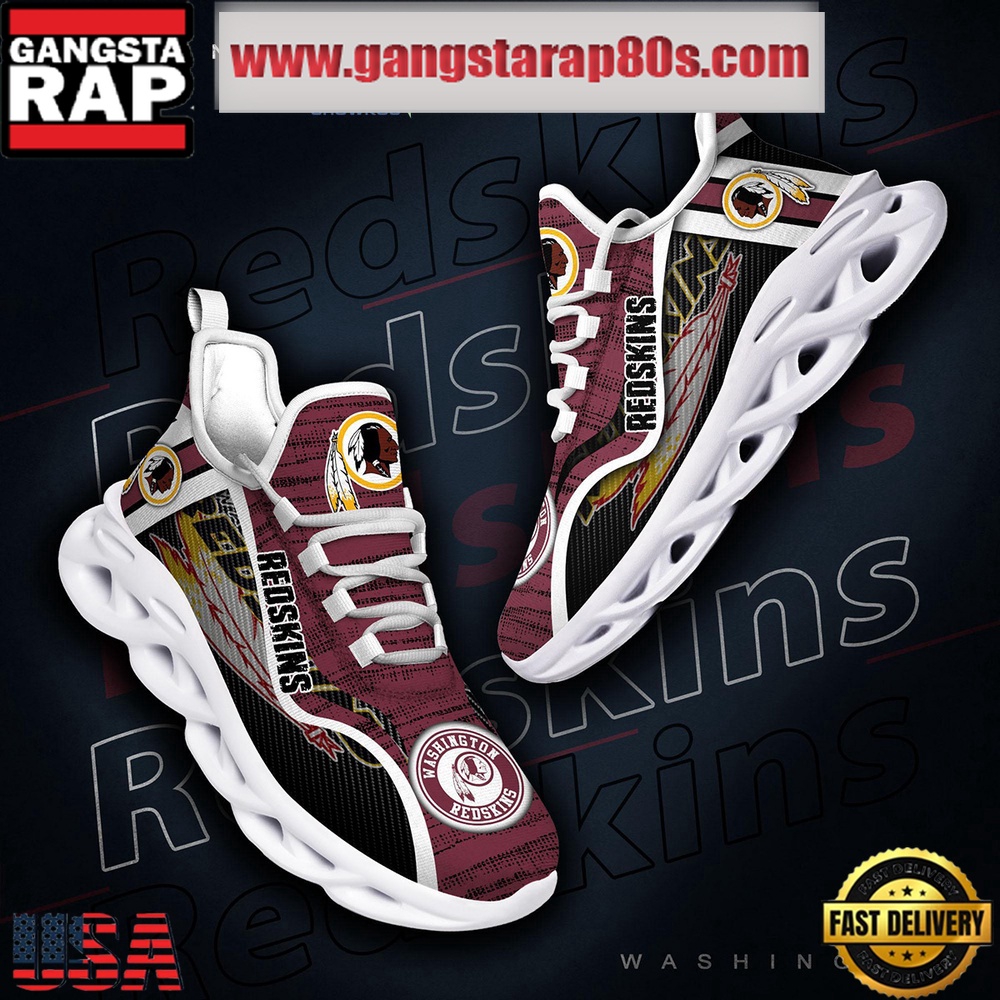 NFL Washington Commanders Unique Design Max Soul Shoes Running Sneakers NFL Washington Commanders Unique Design Max Soul Shoes Running Sneakers