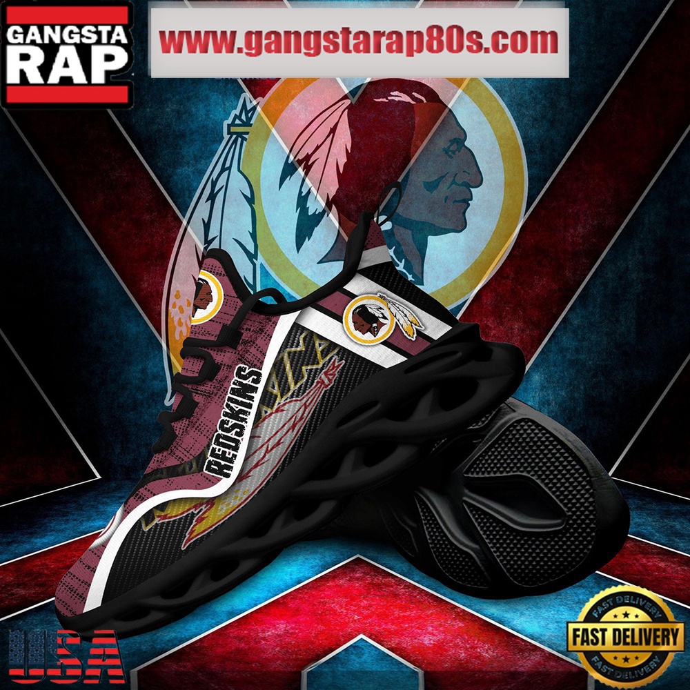 NFL Washington Commanders Unique Design Max Soul Shoes Running Sneakers NFL Washington Commanders Unique Design Max Soul Shoes Running Sneakers