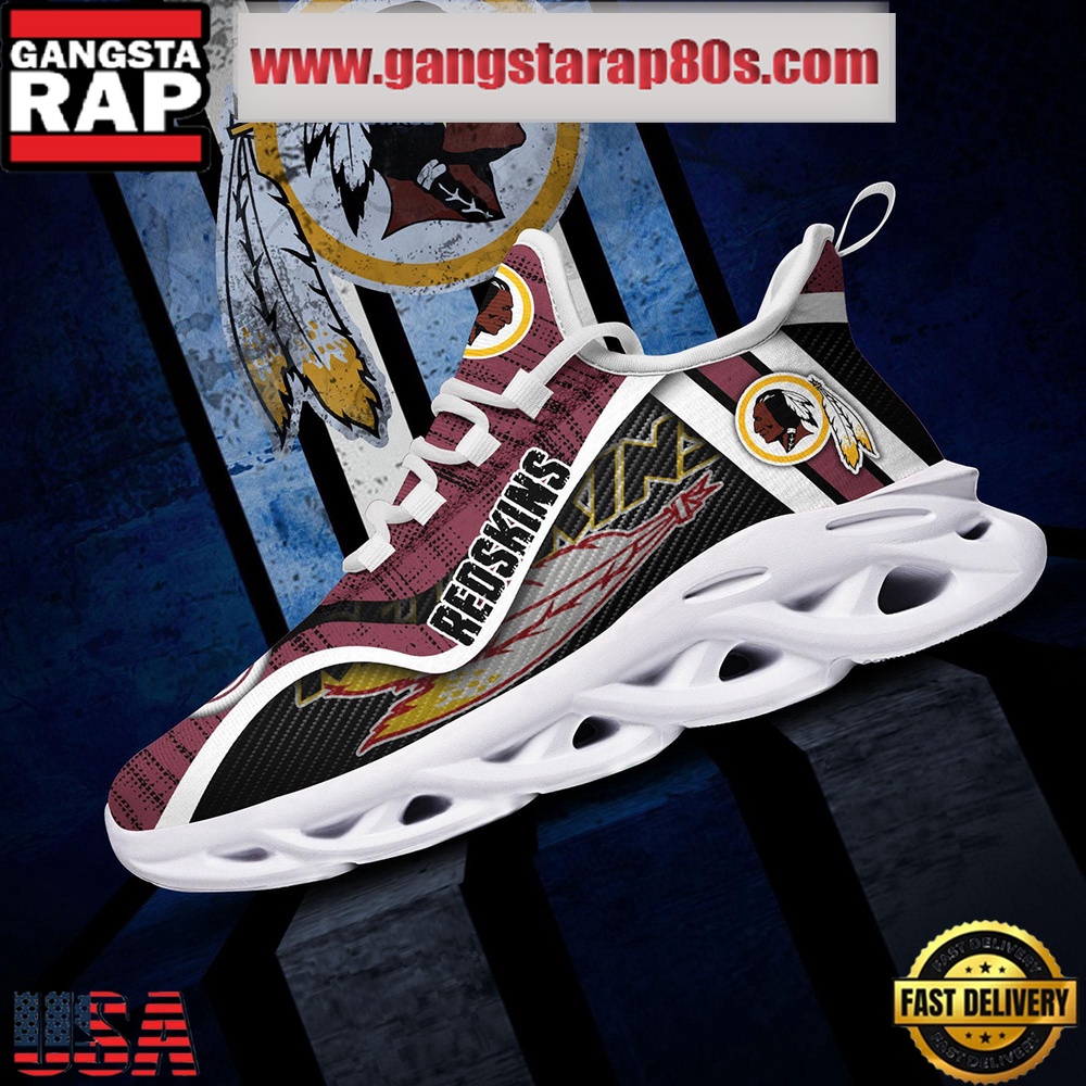 NFL Washington Commanders Unique Design Max Soul Shoes Running Sneakers NFL Washington Commanders Unique Design Max Soul Shoes Running Sneakers