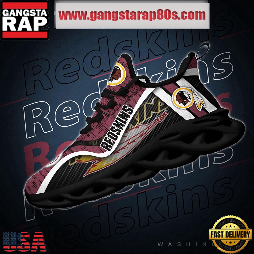 NFL Washington Commanders Unique Design Max Soul Shoes Running Sneakers