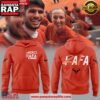 Offical Rafael Nadal Roland Garros Merci Rafa 2025 Orange All Over Print Hoodie
