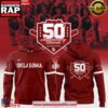 Oklahoma Sooners Softball 50th Anniversary Limited All Over Print Hoodie