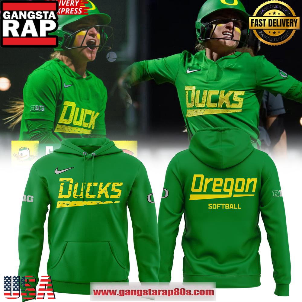 Oregon Ducks Softball Go Ducks Special Edition All Over Print Hoodie