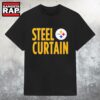 Original Pittsburgh Steelers Steel Curtain Logo 2025 T Shirt 3 Original Pittsburgh Steelers Steel Curtain Logo 2025 T Shirt