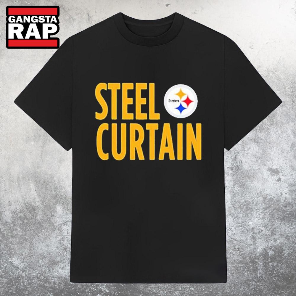 Original Pittsburgh Steelers Steel Curtain Logo 2025 T Shirt