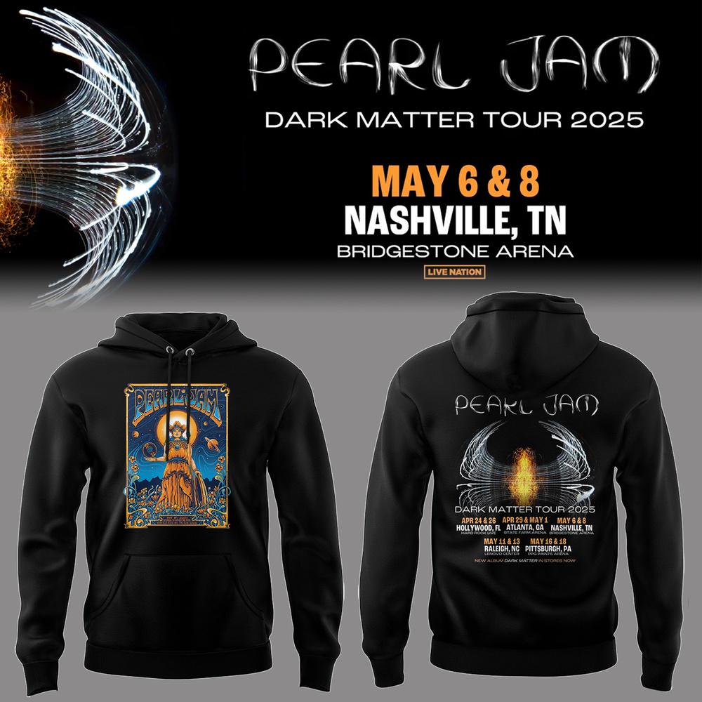Pearl Jam Dark Matter From Nashville 2025 Hoodie