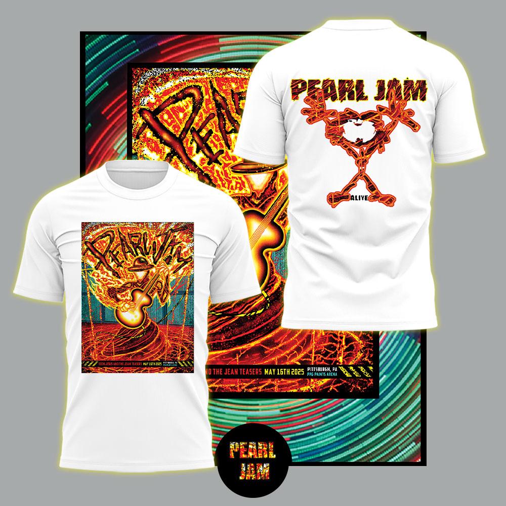 Pearl Jam Dark Matter From Pittsburgh 2025 New Shirt
