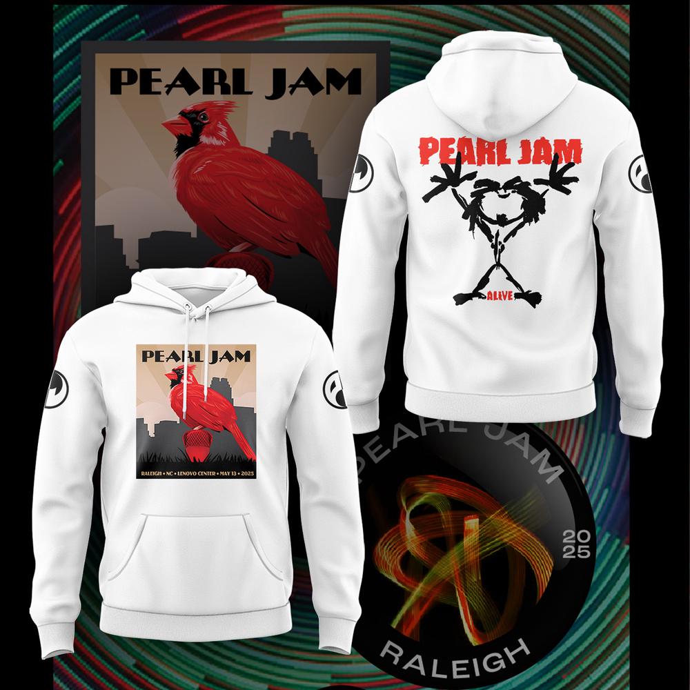 Pearl Jam Dark Matter Tour City of Oaks 2025 All Over Print Hoodie