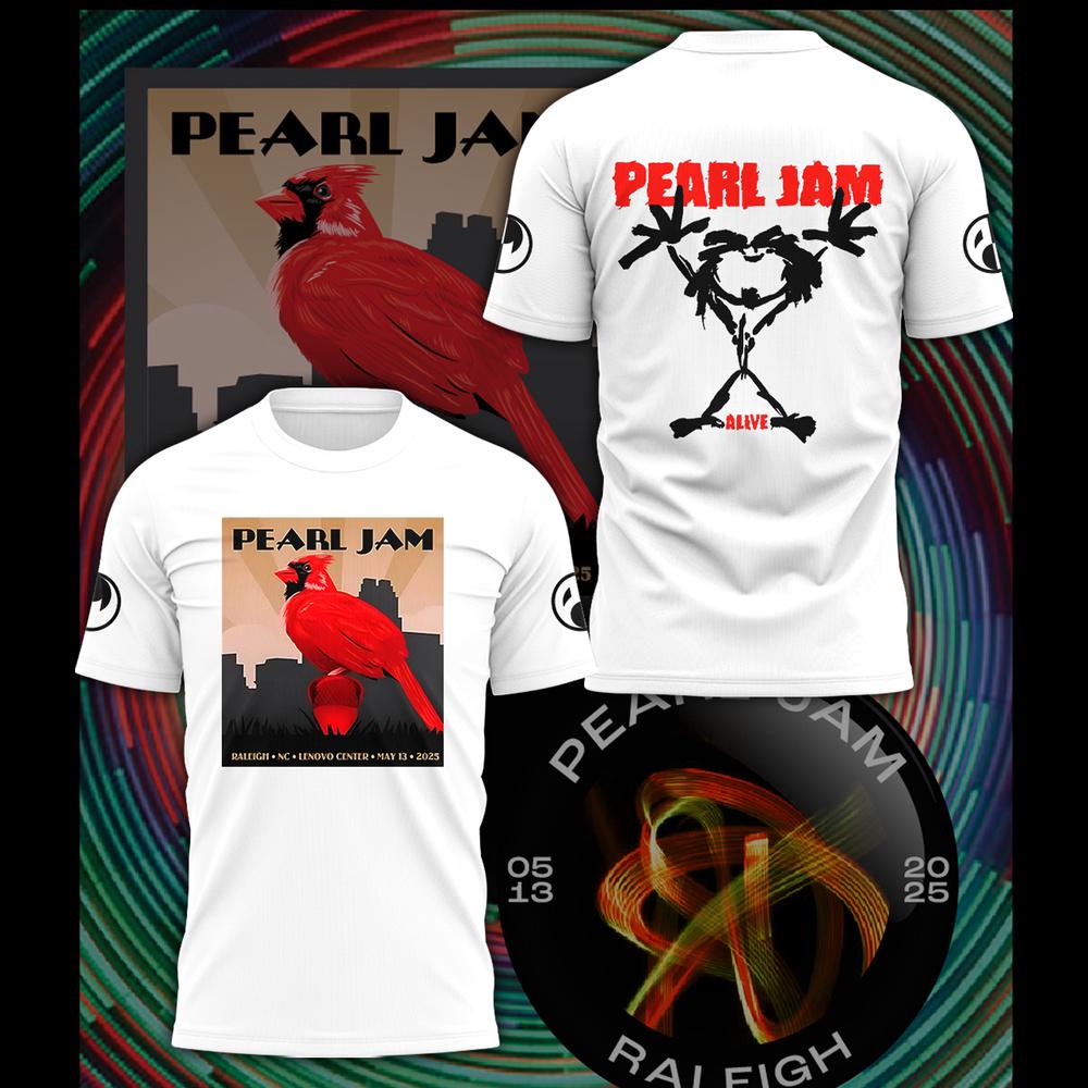Pearl Jam Dark Matter Tour City of Oaks 2025 All Over Print Shirt