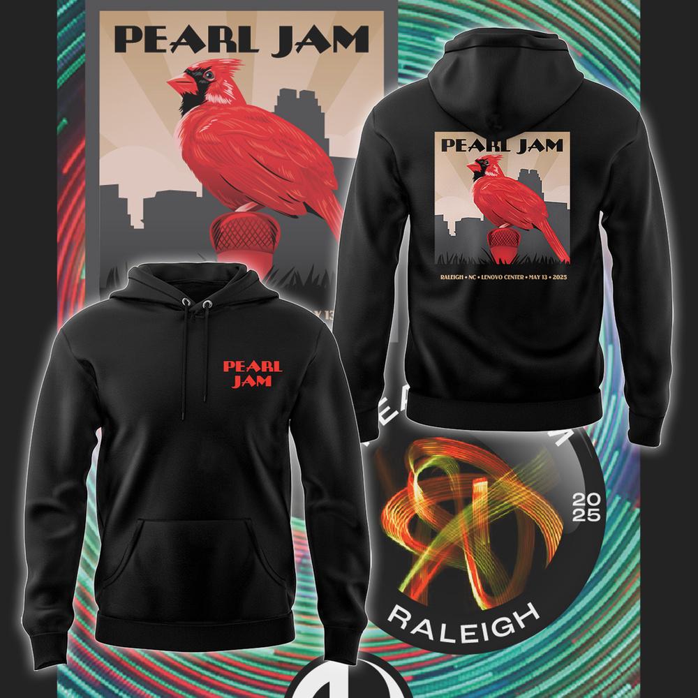 Pearl Jam Dark Matter Tour City of Oaks 2025 Hoodie
