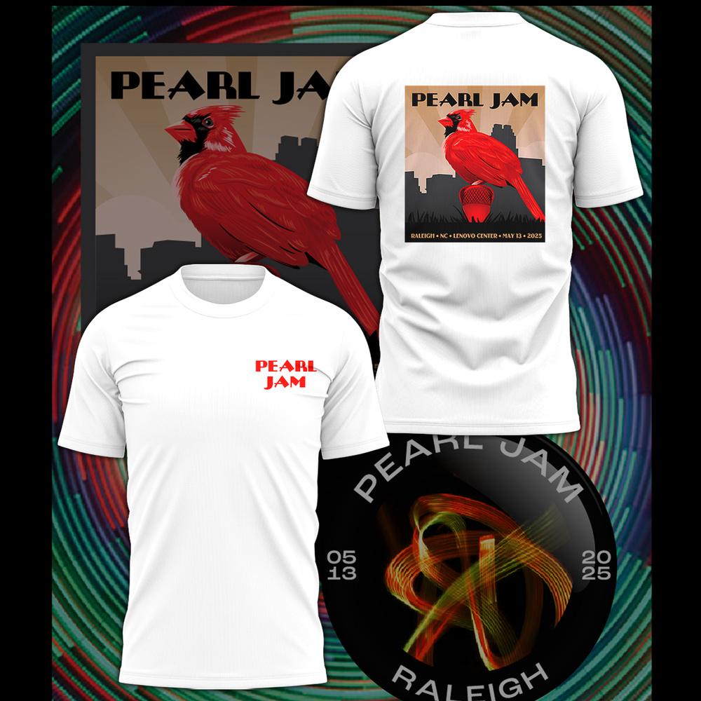 Pearl Jam Dark Matter Tour City of Oaks 2025 Limited Edition T Shirt