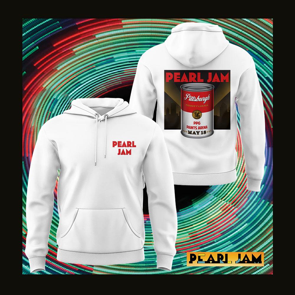 Pearl Jam Dark Matter Tour From Pittsburgh 2025 Design 3D Hoodie