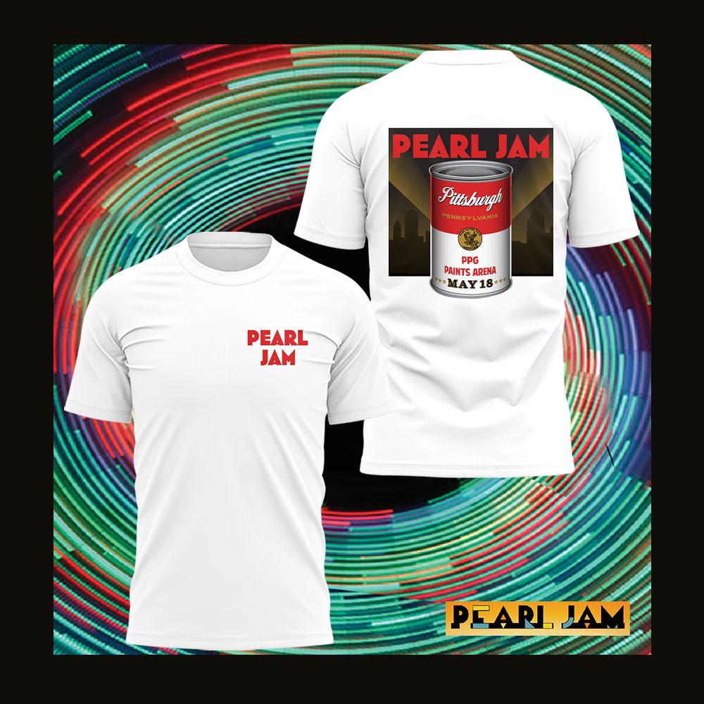 Pearl Jam Dark Matter Tour From Pittsburgh 2025 Design 3D Shirt