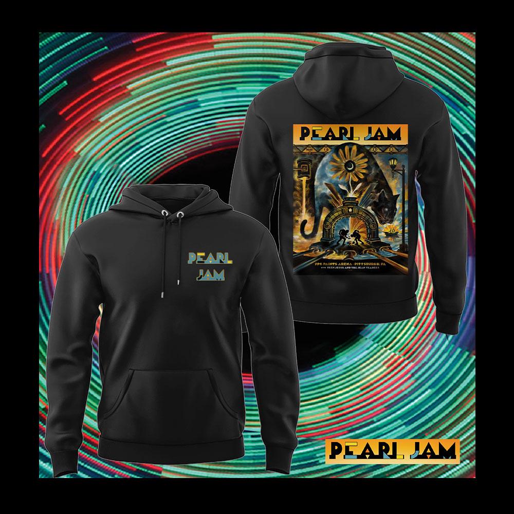 Pearl Jam Dark Matter Tour From Pittsburgh 2025 Hoodie