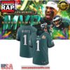 Philadelphia Eagles Jalen Hurts MVP Super Bowl NFL Football Jersey 2 Philadelphia Eagles Jalen Hurts MVP Super Bowl NFL Football Jersey