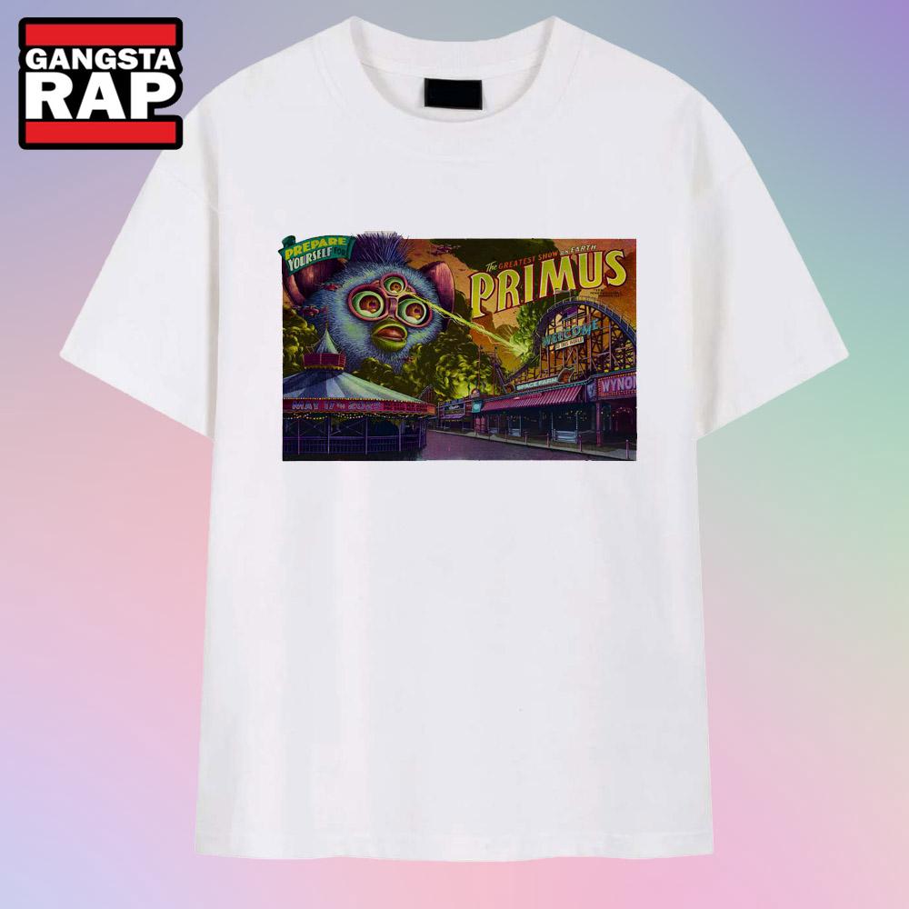 Primus Holmdel, NJ PNC Bank Arts Center May 17 2025 Tour T Shirt