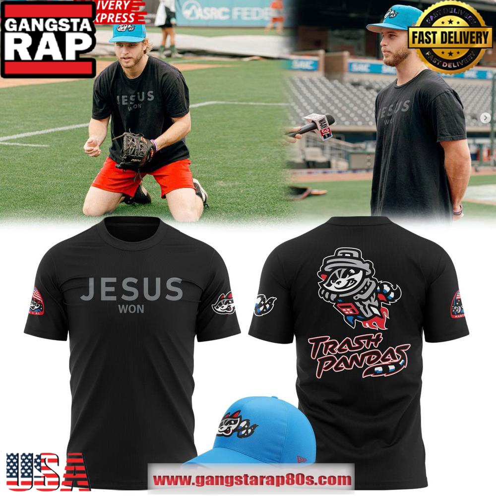 Rocket City Trash Pandas x Jesus Won Special Edition Unisex T Shirt