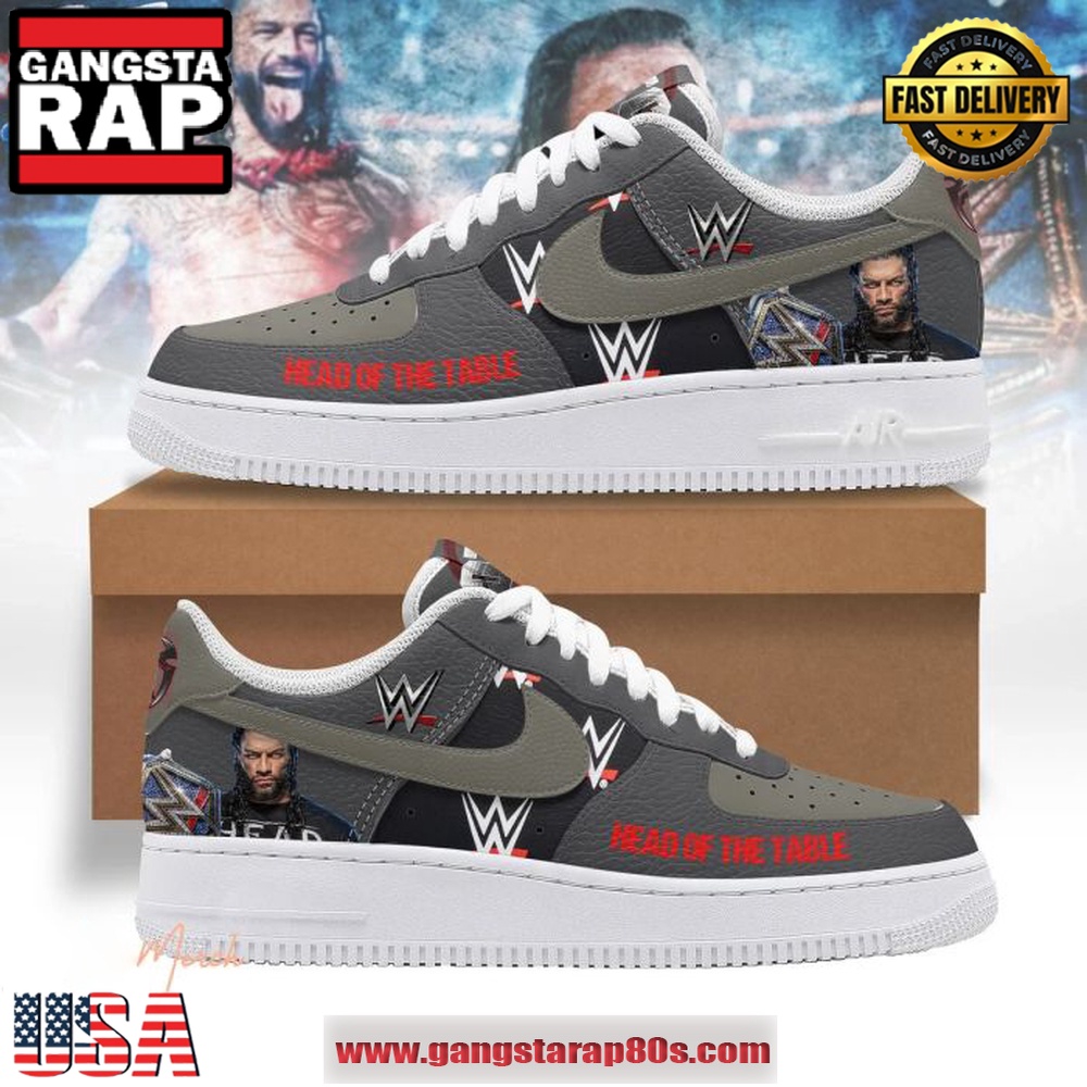 Roman Reigns OTC WWE Limited Edition Air Force 1 Running Sneakers Shoes