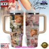 Sabrina Carpenter Music Custom Stanley Quencher 40oz Stainless Steel Tumbler 2 Sabrina Carpenter Music Custom Stanley Quencher 40oz Stainless Steel Tumbler For Fans