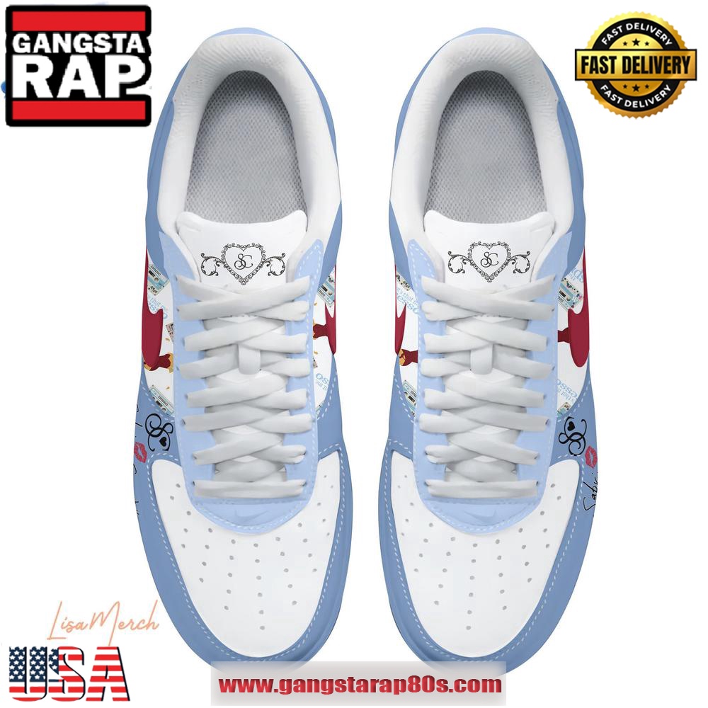 Sabrina Carpenter Vicious Air Force 1 Running Sneakers Shoes