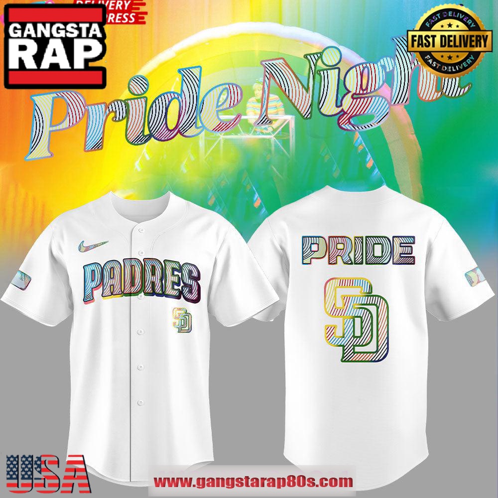 San Diego Padres LGBTQ Pride Night 2025 Limited Edition Baseball Jersey Shirt San Diego Padres LGBTQ Pride Night 2025 Limited Edition Baseball Jersey Shirt