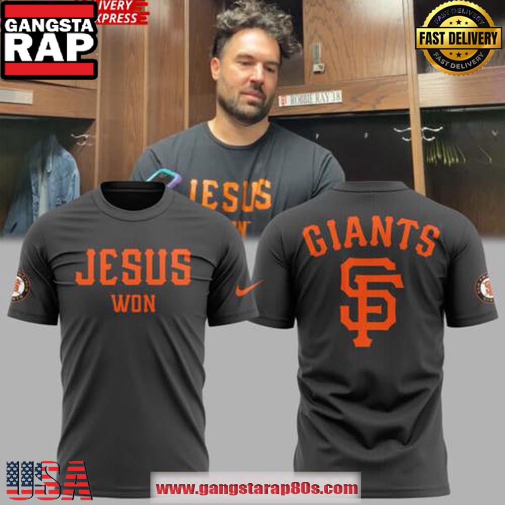San Francisco Giants Jesus Won 2025 Special Unisex T Shirt